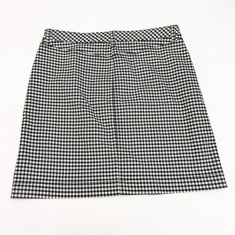 Talbots Gingham Checkered Pattern Pencil Skirt Bl… - image 6